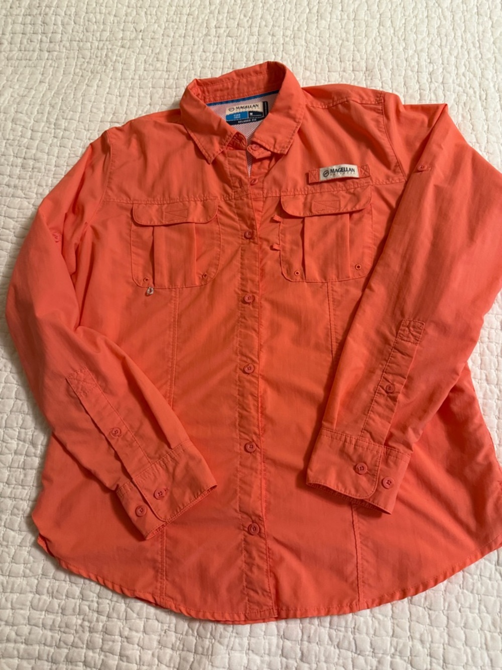 Magellan Outdoors Coral Utility Fishing Shirt